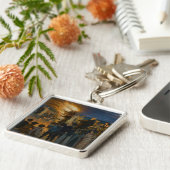 Peder Severin Kroyer - Bonfire in de nacht van de  Sleutelhanger (Zijkant)