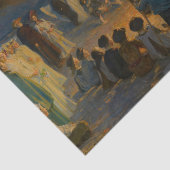 Peder Severin Kroyer - Bonfire in de nacht van de Tissuepapier (Detail)