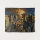 Peder Severin Kroyer - Bonfire in de nacht van de Wandkleed (Voorkant (horizontaal))