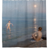 Peder Severin Kroyer - Boys Bathing at Skagen Douchegordijn (Voorkant)