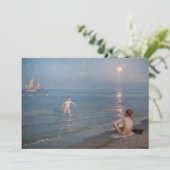 Peder Severin Kroyer - Boys Bathing at Skagen Kaart (Staand voorkant)