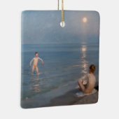 Peder Severin Kroyer - Boys Bathing at Skagen Keramisch Ornament (Rechts)