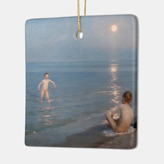 Peder Severin Kroyer - Boys Bathing at Skagen Keramisch Ornament (Links)