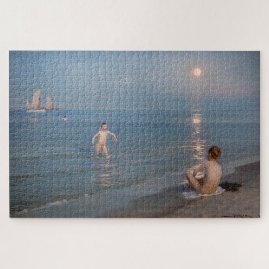 Peder Severin Kroyer - Boys Bathing at Skagen Legpuzzel (Horizontaal)