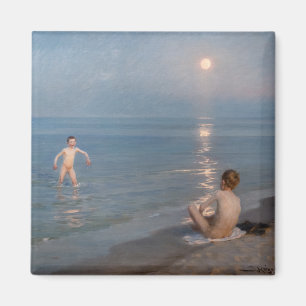 Peder Severin Kroyer - Boys Bathing at Skagen Magneet