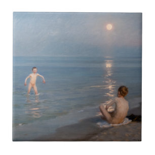 Peder Severin Kroyer - Boys Bathing at Skagen Tegeltje