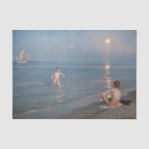 Peder Severin Kroyer - Boys Bathing at Skagen Tissuepapier