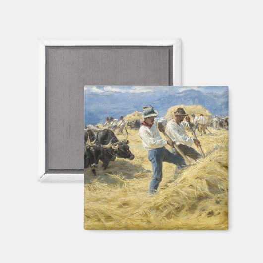 Peder Severin Kroyer - Drempelwaarde in de Abruzze Magneet (Voorkant / Achterkant)