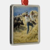 Peder Severin Kroyer - Drempelwaarde in de Abruzze Metalen Ornament (Rechts)