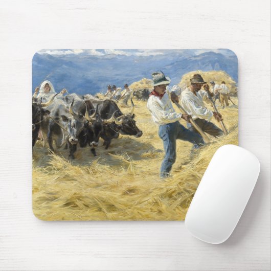 Peder Severin Kroyer - Drempelwaarde in de Abruzze Muismat (Met muis)