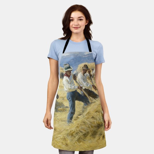 Peder Severin Kroyer - Drempelwaarde in de Abruzze Schort (Gedragen)