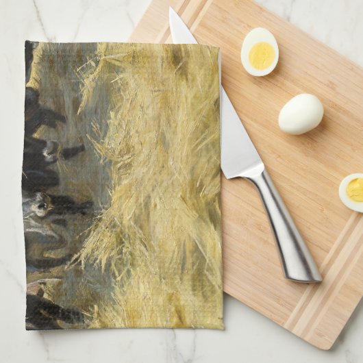 Peder Severin Kroyer - Drempelwaarde in de Abruzze Theedoek (Quarter Fold)