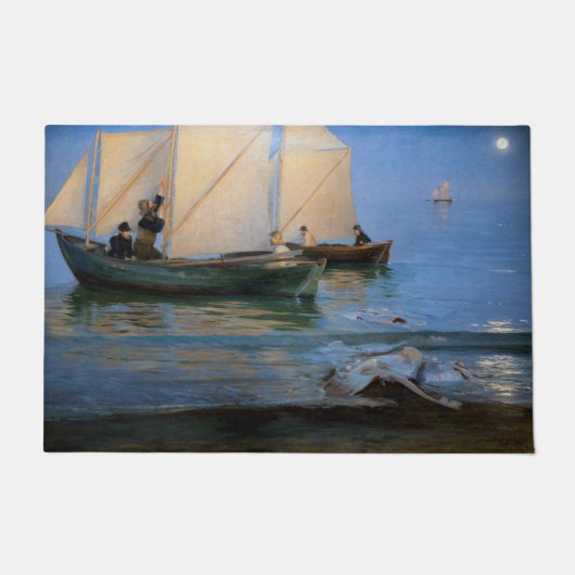 Peder Severin Kroyer - Geviste vaten Deurmat (Voorkant)