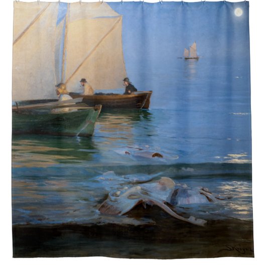 Peder Severin Kroyer - Geviste vaten Douchegordijn (Voorkant)
