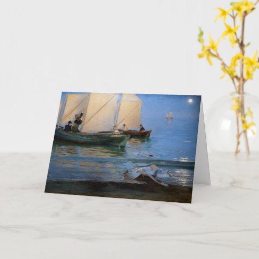 Peder Severin Kroyer - Geviste vaten Kaart (Gele Bloem)