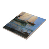 Peder Severin Kroyer - Geviste vaten Tegeltje (Zijkant)