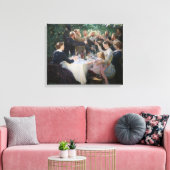 Peder Severin Kroyer - Hip, Hip, Hoera! Canvas Afdruk (Insitu (Woonkamer))