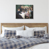 Peder Severin Kroyer - Hip, Hip, Hoera! Canvas Afdruk (Insitu (Slaapkamer))