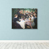 Peder Severin Kroyer - Hip, Hip, Hoera! Canvas Afdruk (Insitu (Houten vloer))