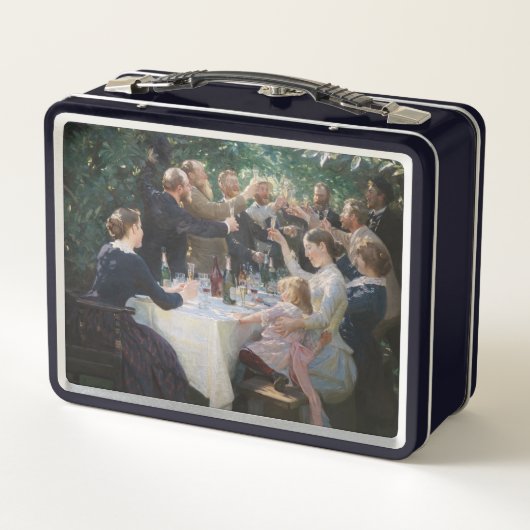 Peder Severin Kroyer - Hip, Hip, Hurrah (Achterkant)