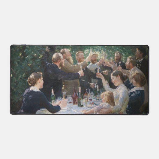 Peder Severin Kroyer - Hip, Hip, Hurrah! Bureaumat (Voorkant)