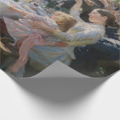 Peder Severin Kroyer - Hip, Hip, Hurrah! Cadeaupapier (Hoek)