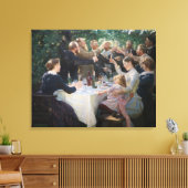 Peder Severin Kroyer - Hip, Hip, Hurrah! Canvas Afdruk (Insitu (Woonkamer))