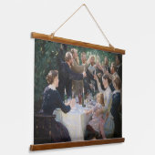 Peder Severin Kroyer - Hip, Hip, Hurrah! Hangend Wandkleed (Gebogen)