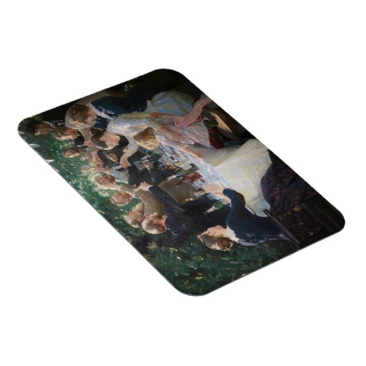 Peder Severin Kroyer - Hip, Hip, Hurrah! Magneet (Rechterzijde)