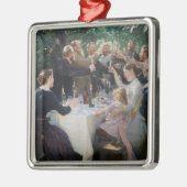 Peder Severin Kroyer - Hip, Hip, Hurrah! Metalen Ornament (Links)