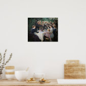 Peder Severin Kroyer - Hip, Hip, Hurrah! Poster (Keuken)