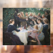 Peder Severin Kroyer - Hip, Hip, Hurrah! Raamsticker (Vel 2)