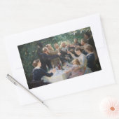 Peder Severin Kroyer - Hip, Hip, Hurrah! Rechthoekige Sticker (Envelop)