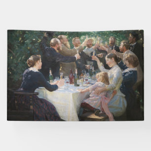 Peder Severin Kroyer - Hip, Hip, Hurrah! Spandoek