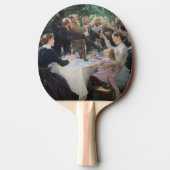 Peder Severin Kroyer - Hip, Hip, Hurrah! Tafeltennisbatje (Achterkant)