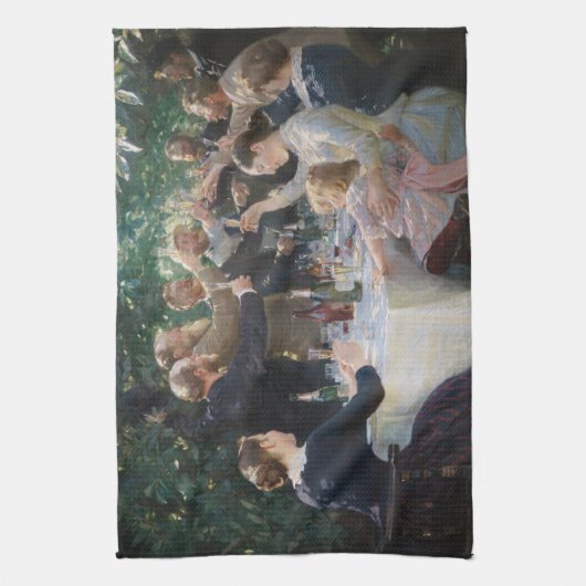 Peder Severin Kroyer - Hip, Hip, Hurrah! Theedoek (Verticaal)