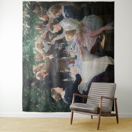 Peder Severin Kroyer - Hip, Hip, Hurrah! Wandkleed (In situ)