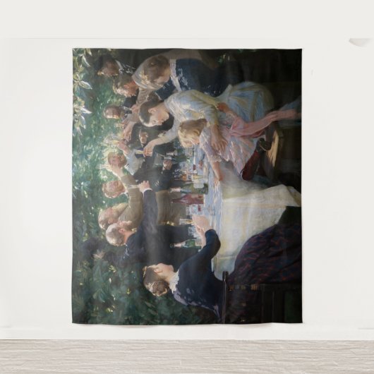 Peder Severin Kroyer - Hip, Hip, Hurrah! Wandkleed (Voorkant)