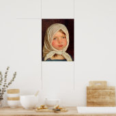 Peder Severin Kroyer - Klein meisje uit Hornbaek Poster (Keuken)