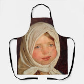 Peder Severin Kroyer - Klein meisje uit Hornbaek Schort (Voorkant)