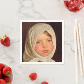 Peder Severin Kroyer - Klein meisje uit Hornbaek Servet (Insitu)