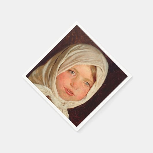 Peder Severin Kroyer - Klein meisje uit Hornbaek Servet (Hoek)