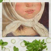 Peder Severin Kroyer - Klein meisje uit Hornbaek Theedoek (Gevouwen)