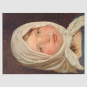 Peder Severin Kroyer - Klein meisje uit Hornbaek Tissuepapier (Voorkant)