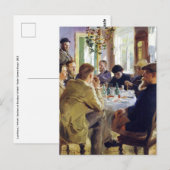 Peder Severin Kroyer - Lunchtime Briefkaart (Voorkant / Achterkant)
