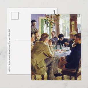 Peder Severin Kroyer - Lunchtime Briefkaart