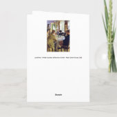 Peder Severin Kroyer - Lunchtime Kaart (Achterkant)