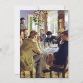 Peder Severin Kroyer - Lunchtime Kaart (Voorkant)