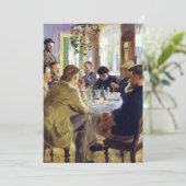 Peder Severin Kroyer - Lunchtime Kaart (Staand voorkant)