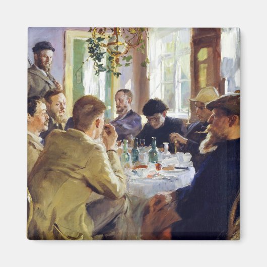 Peder Severin Kroyer - Lunchtime Magneet (Voorkant)